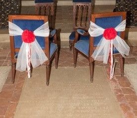 Décoration Chaise des mariés