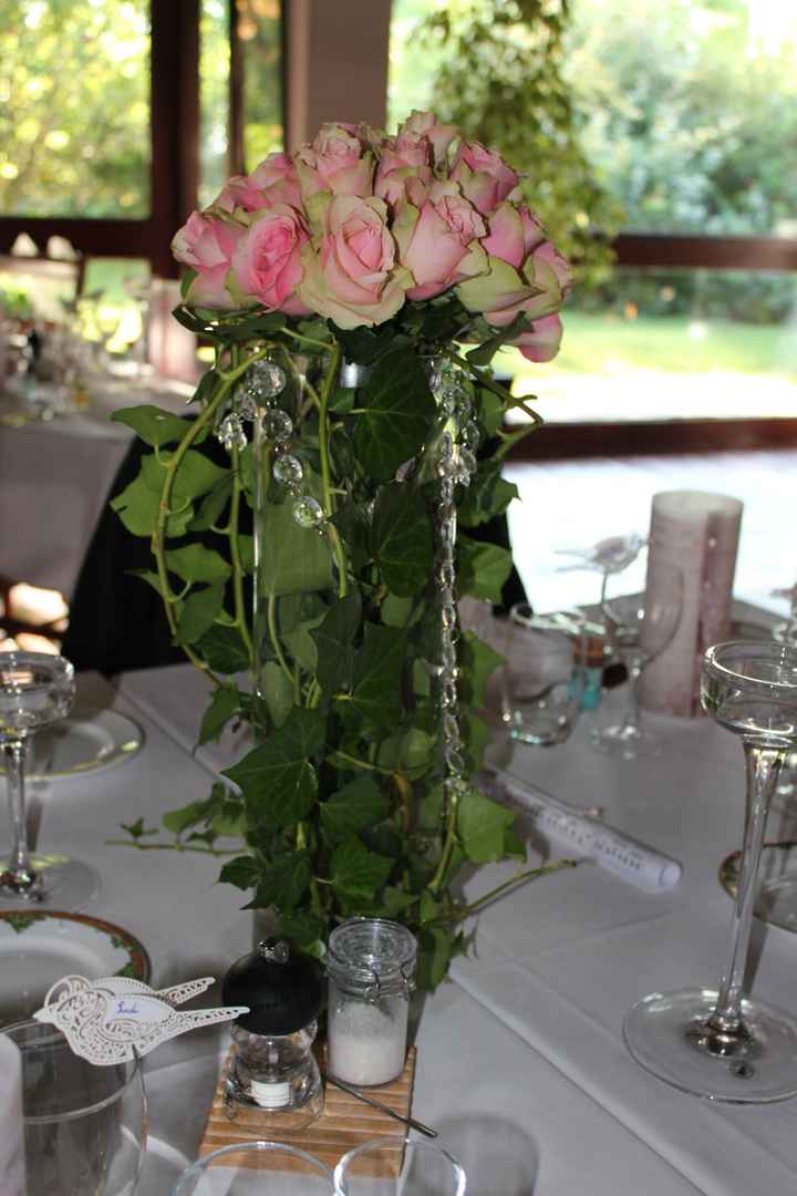 Le centre de table