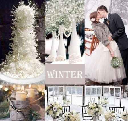 mariage en hiver