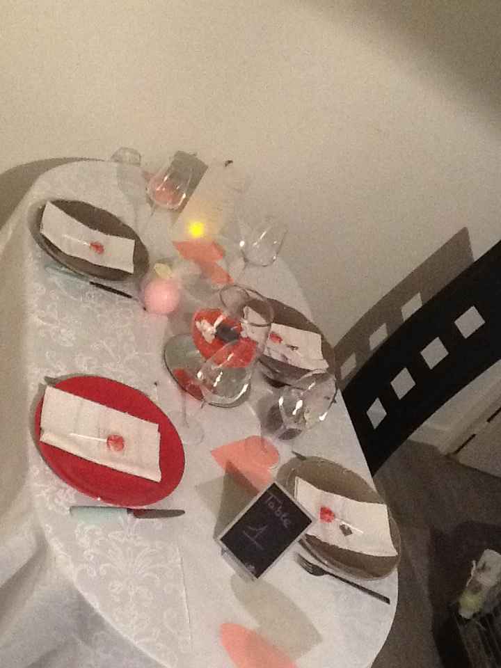 1 er essai deco de table - 1