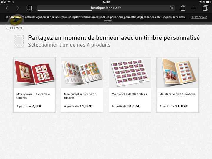 Quand envoyez-vous vos faire part? - 1