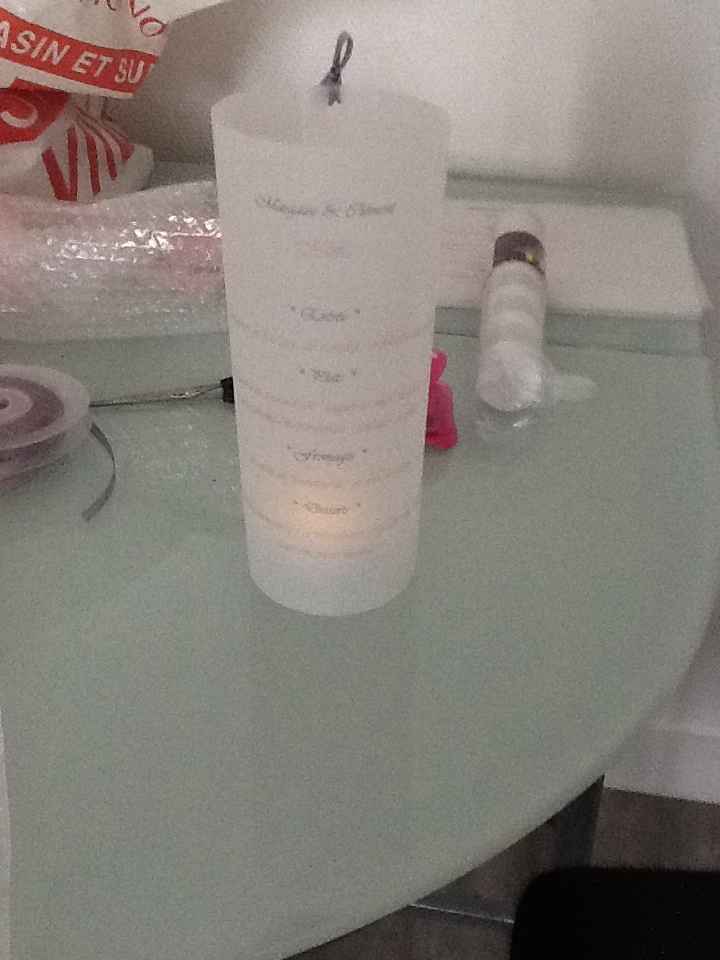 Menus en photophores - 1