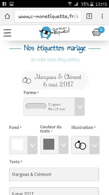 Mes cadeaux invités - 1