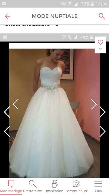 Ma robe et ma parure de chez etsy. trop heureuse. qu est-ce que vous en pensez ??? - 2