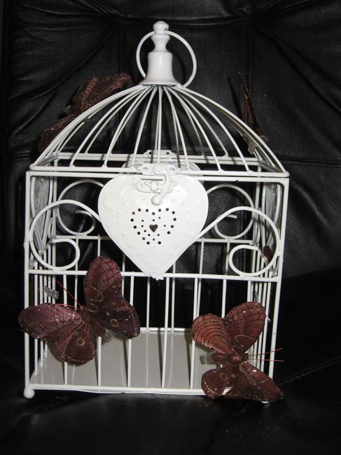 Urne "cage à oiseaux"