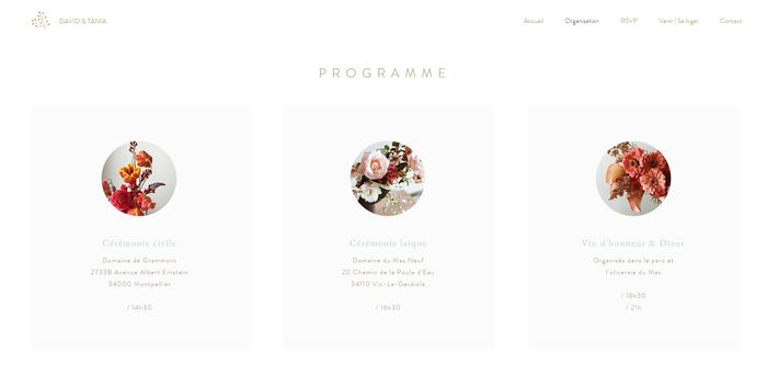 Site mariage.net 2