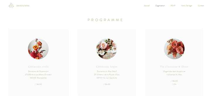 Site mariage.net - 2