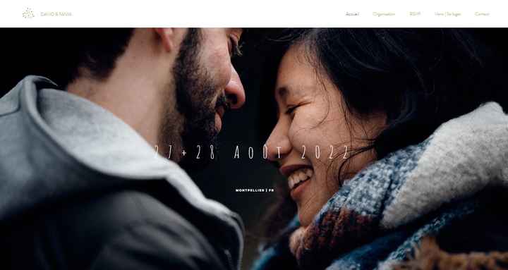 Blog/site internet mariage - 1