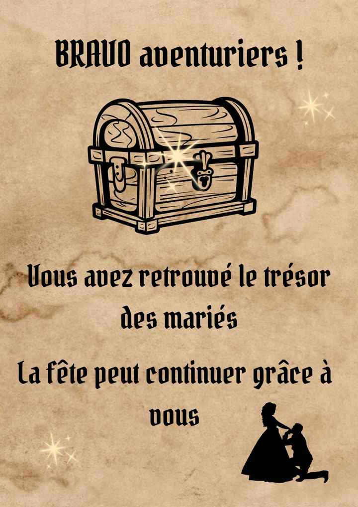 Chasse au trésor - 6