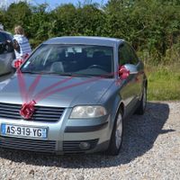 la voiture des mariés