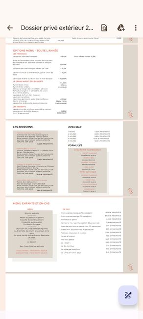 Traiteur Biez prix 6