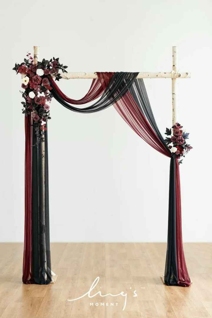 Mariage style gothique - 14
