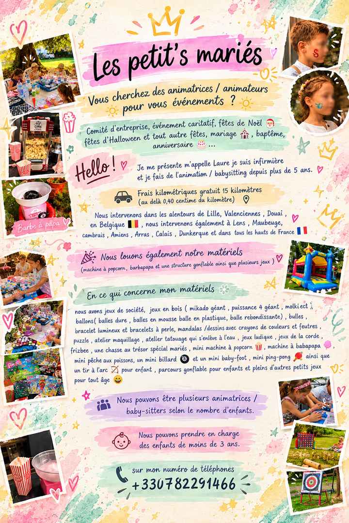 Animation pour enfants 