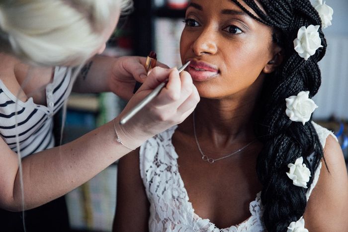 Photos de la cérémonie civil - Maquillage