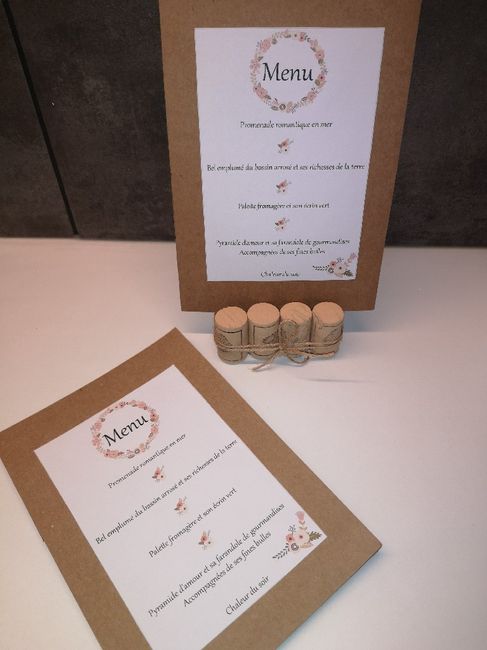 Mes menus - 1