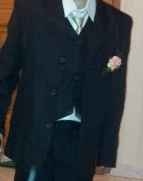 Boutonnière sur costume