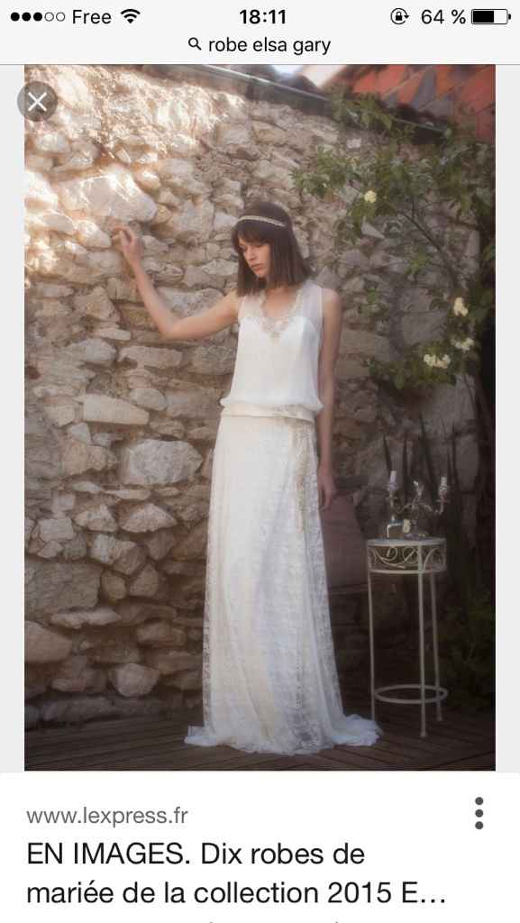 Boutique robe de mariée rétro bohème... - 1