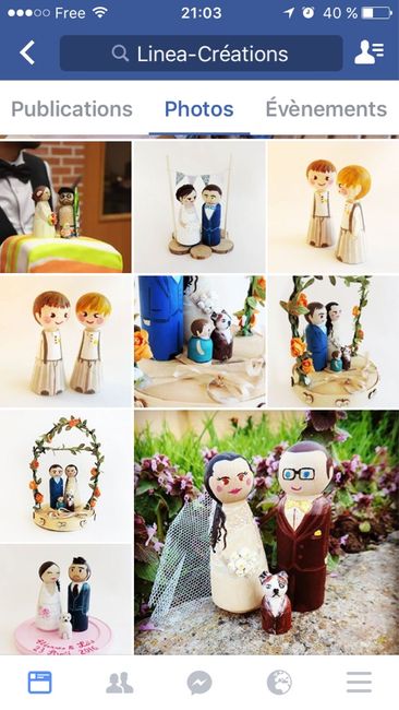 Figurine gâteau cérémonie laïque - 1