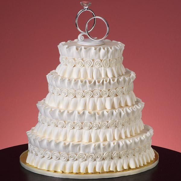 wedding cake blanc