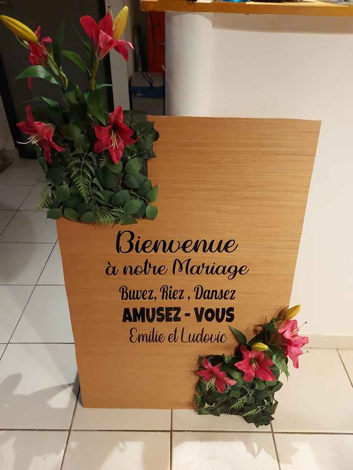 éTiquette bienvenue - 1