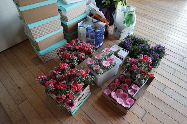 les fleurs !