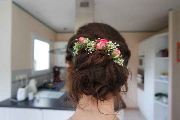 ma coiffure de mariée