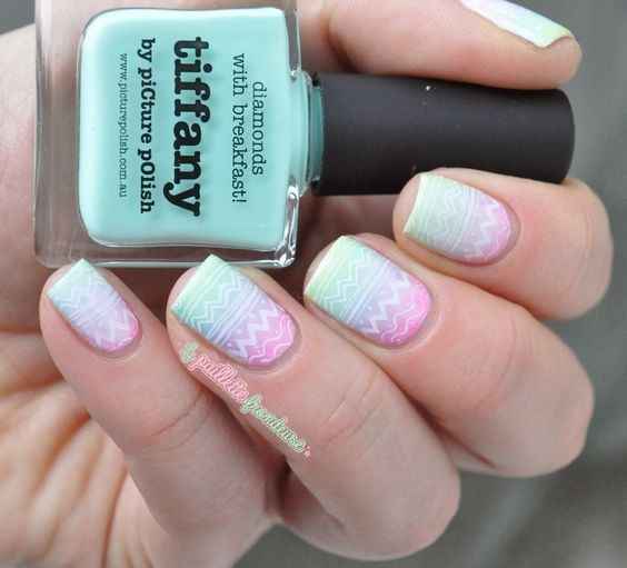 Manucure pastel 1