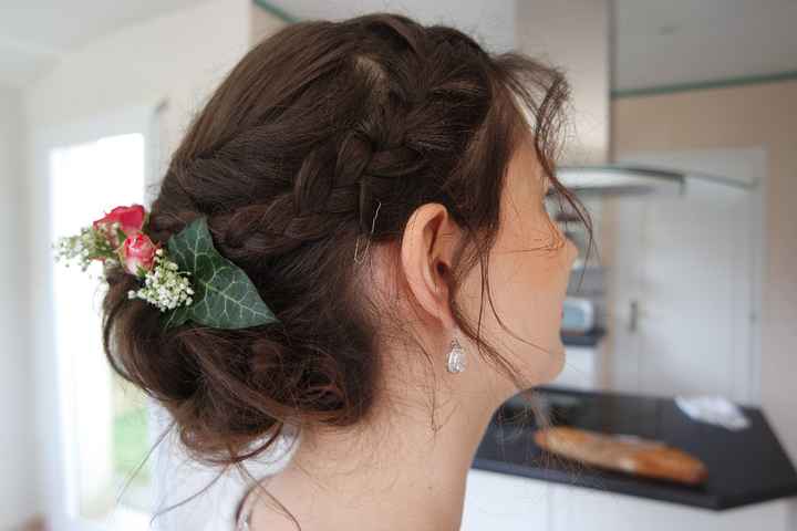 ma coiffure de mariée côté droit