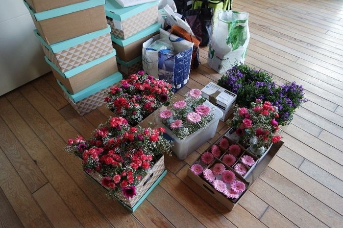 les fleurs !