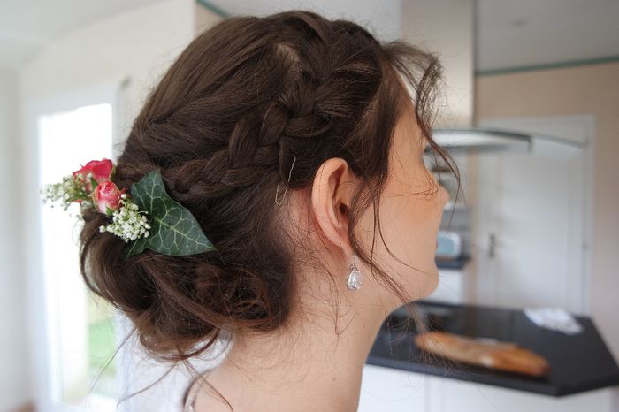 ma coiffure de mariée côté droit