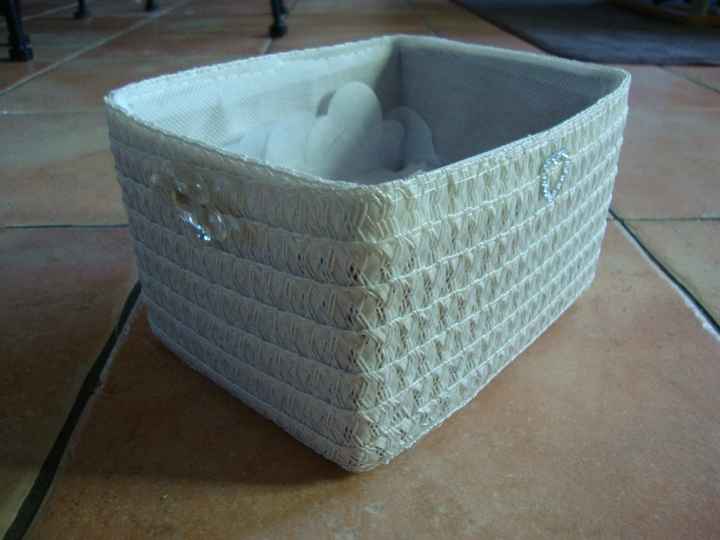 nos paniers pour pétale de rose