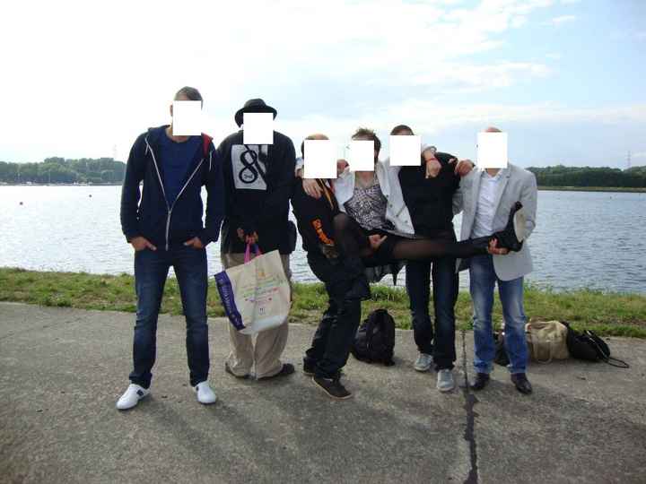 evjh groupe mes 2 témoins et 3 bon potes