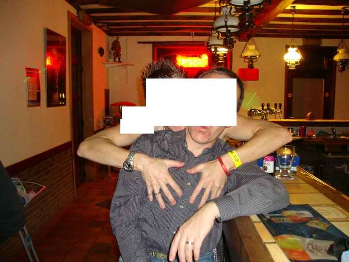 evjh avec un gars que je connais du karaoké