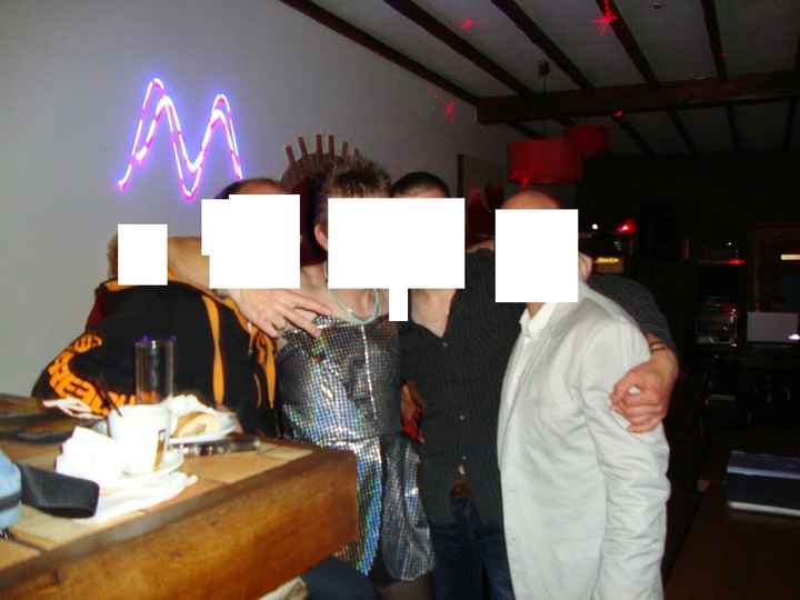 evjh avec mon témoin et 2 potes du départ