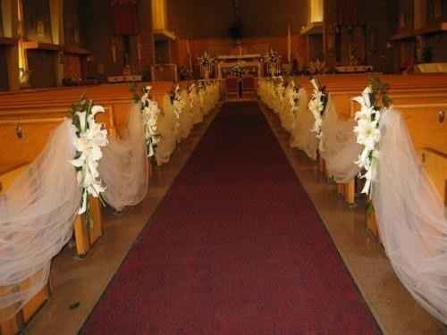 allée mariage pour église