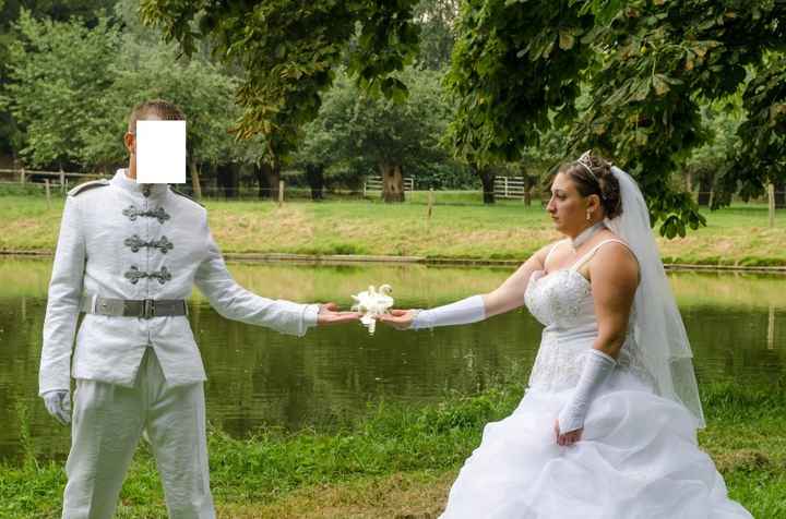 les cignes ont bougé :/ il devez être en forme de coeur