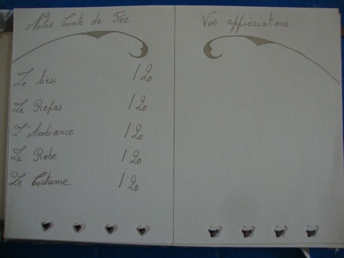 feuille notation DIY