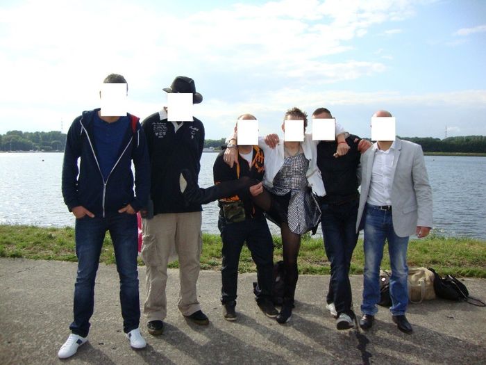 evjh groupe mes 2 témoins et 3 bon potes