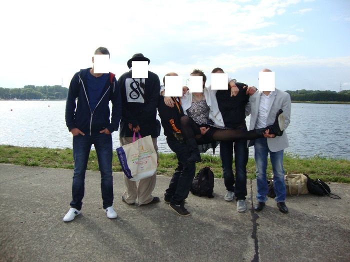 evjh groupe mes 2 témoins et 3 bon potes