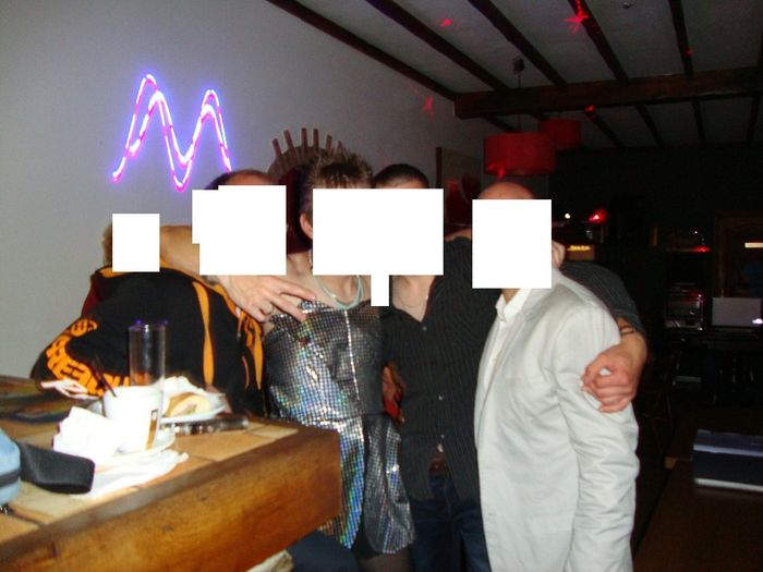 evjh avec mon témoin et 2 potes du départ