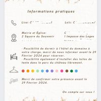 Dress code faire-part - 1