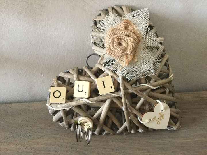 Porte allianced'un coeur en  