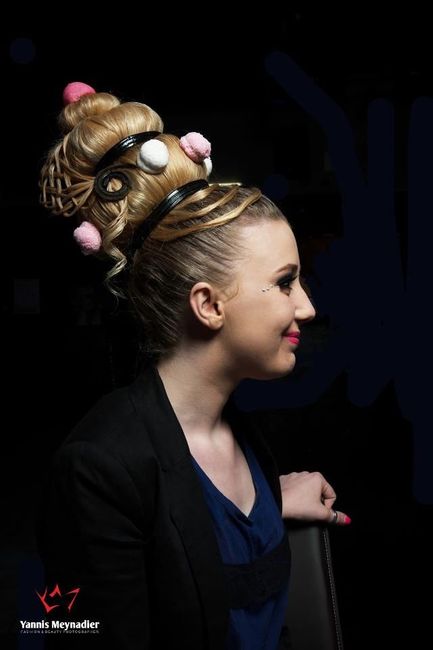 coiffure thème gourmandise