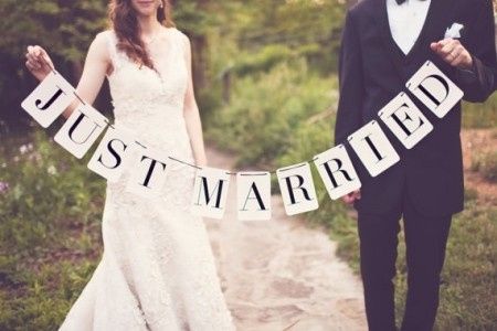 just married 
