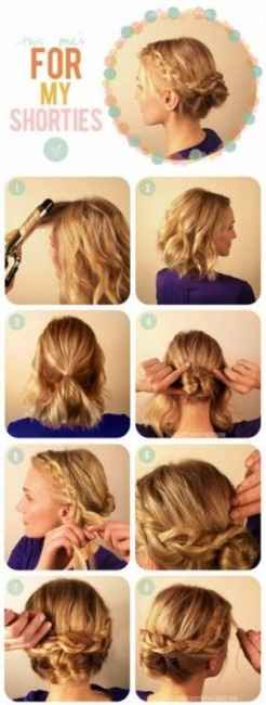 tuto coiffure cheveux courts 