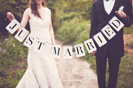 just married 
