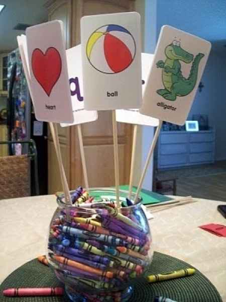 Quelques idées pour décorer la table des enfants