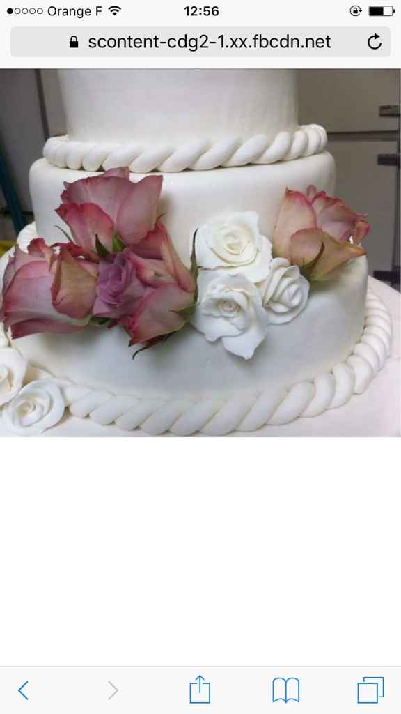 Parfum weeding cake - 2