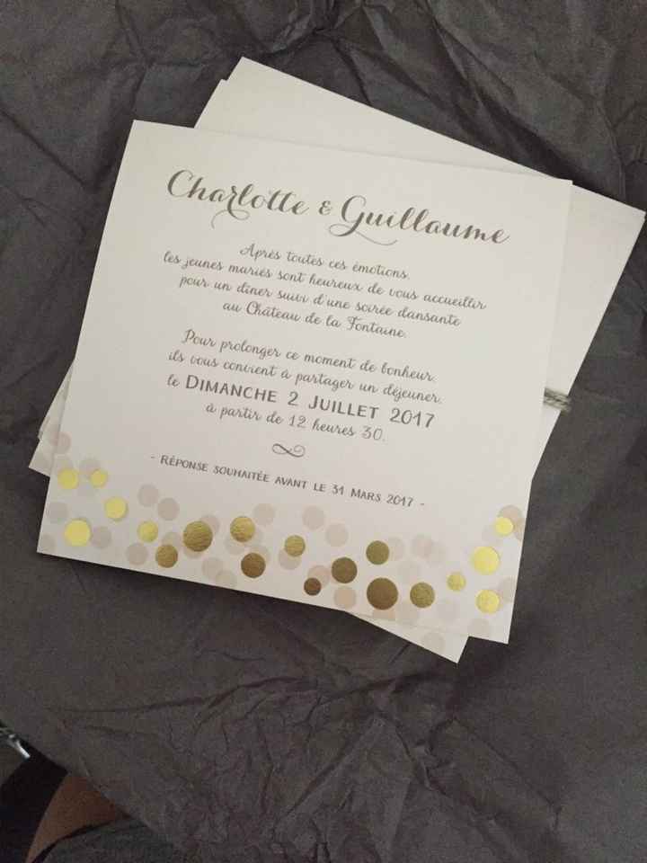 Votre avis sur mes faire parts - 4