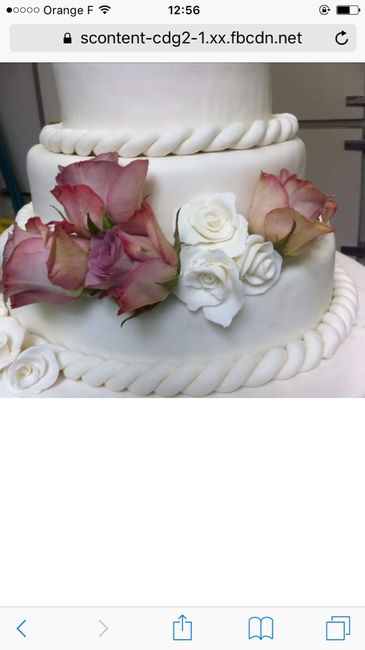 Parfum weeding cake - 2